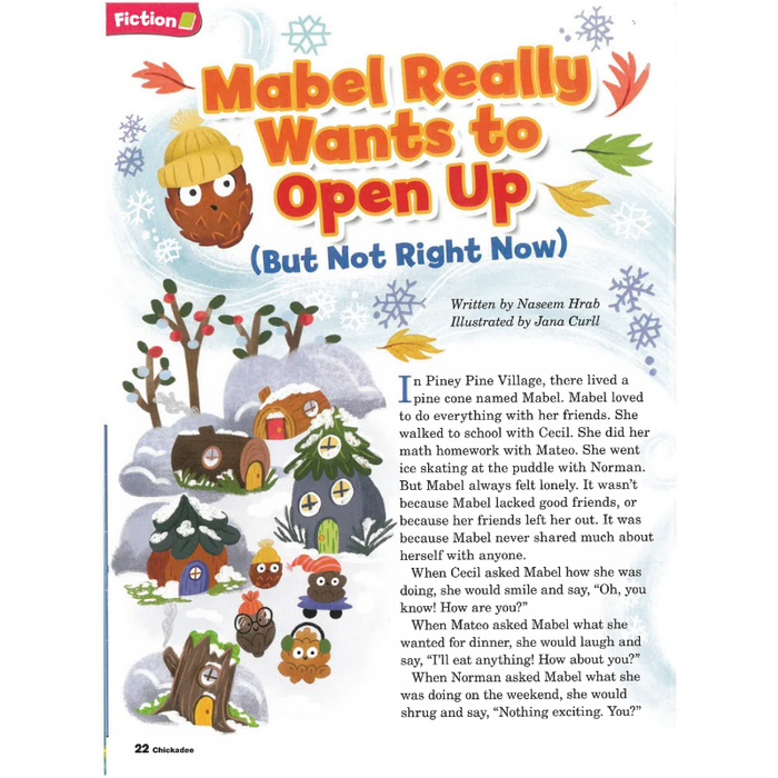 Chickadee: Ages 6-9 (8 issues)