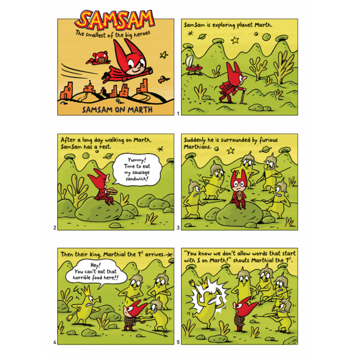 StoryBox Comics SamSam to the rescue (Vol.3)