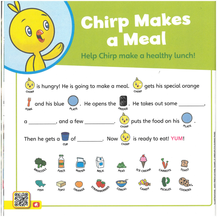 Chirp:  AGES 3-6 (8 issues)