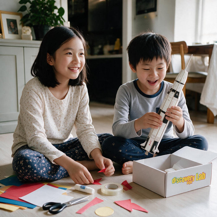 DiscoveryBox Lab - Monthly Science Kit (10 Kits)  : Ages 7-14